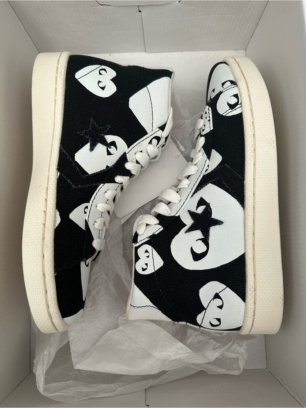 Comme des Garçons x Converse Pro Leather High Top Sneakers